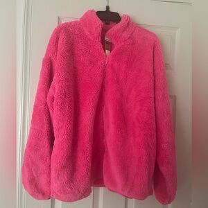 PINK Victoria's Secret Vibrant Pink Fleece